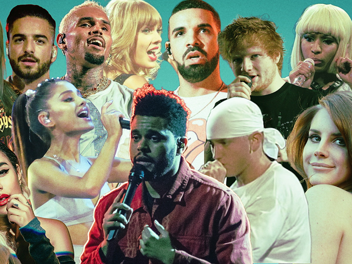 Artists With The Most Songs Surpassing 100 Million Streams On Spotify 